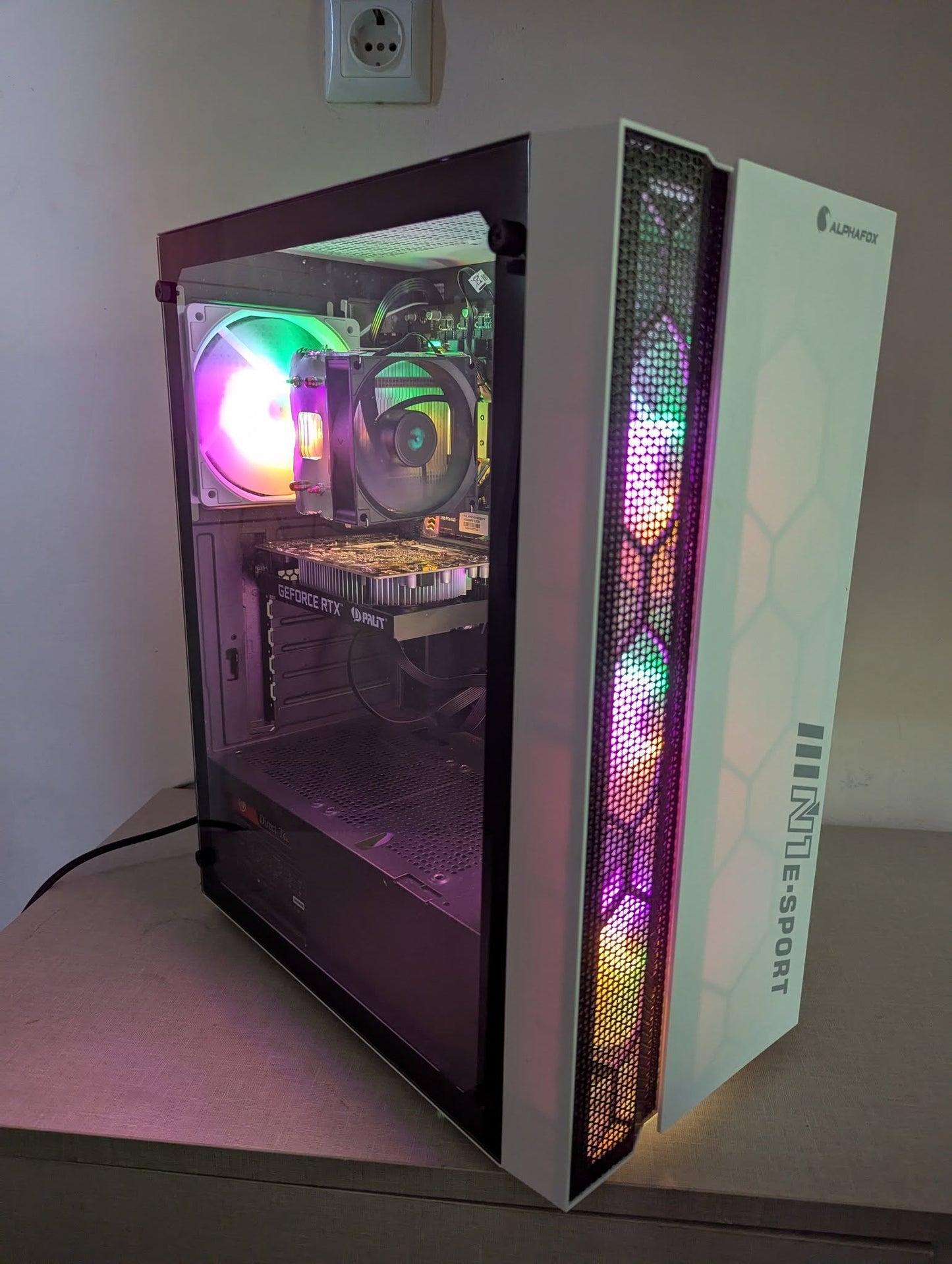 I3 12100 + RTX 3050 - 1250₾