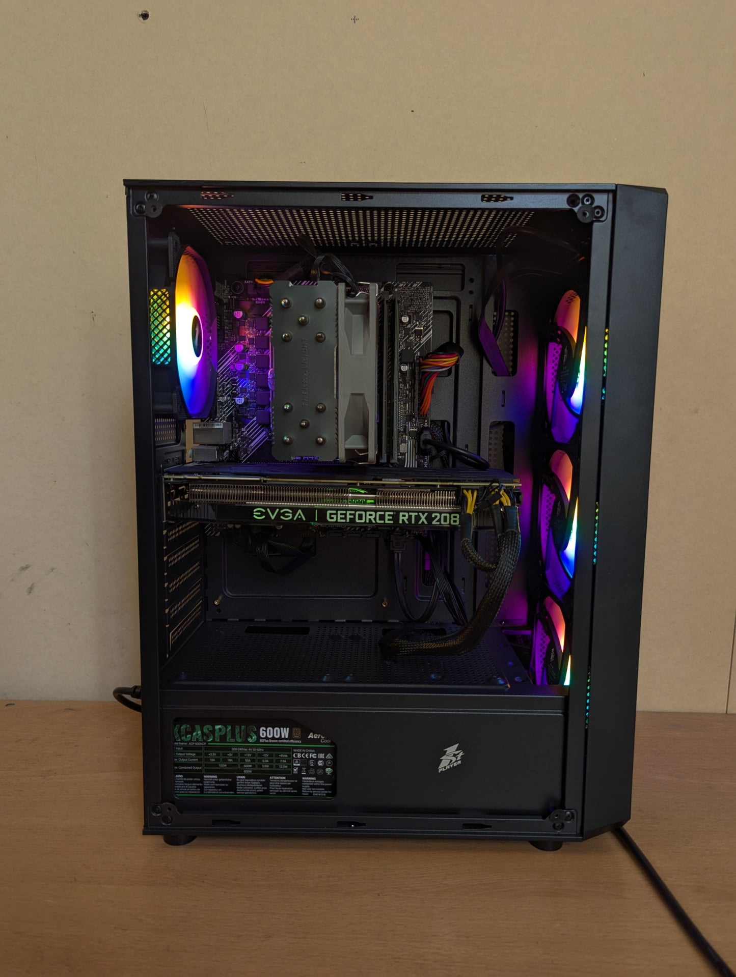 I7 10700 + RTX 2080 - ფასი 1600₾