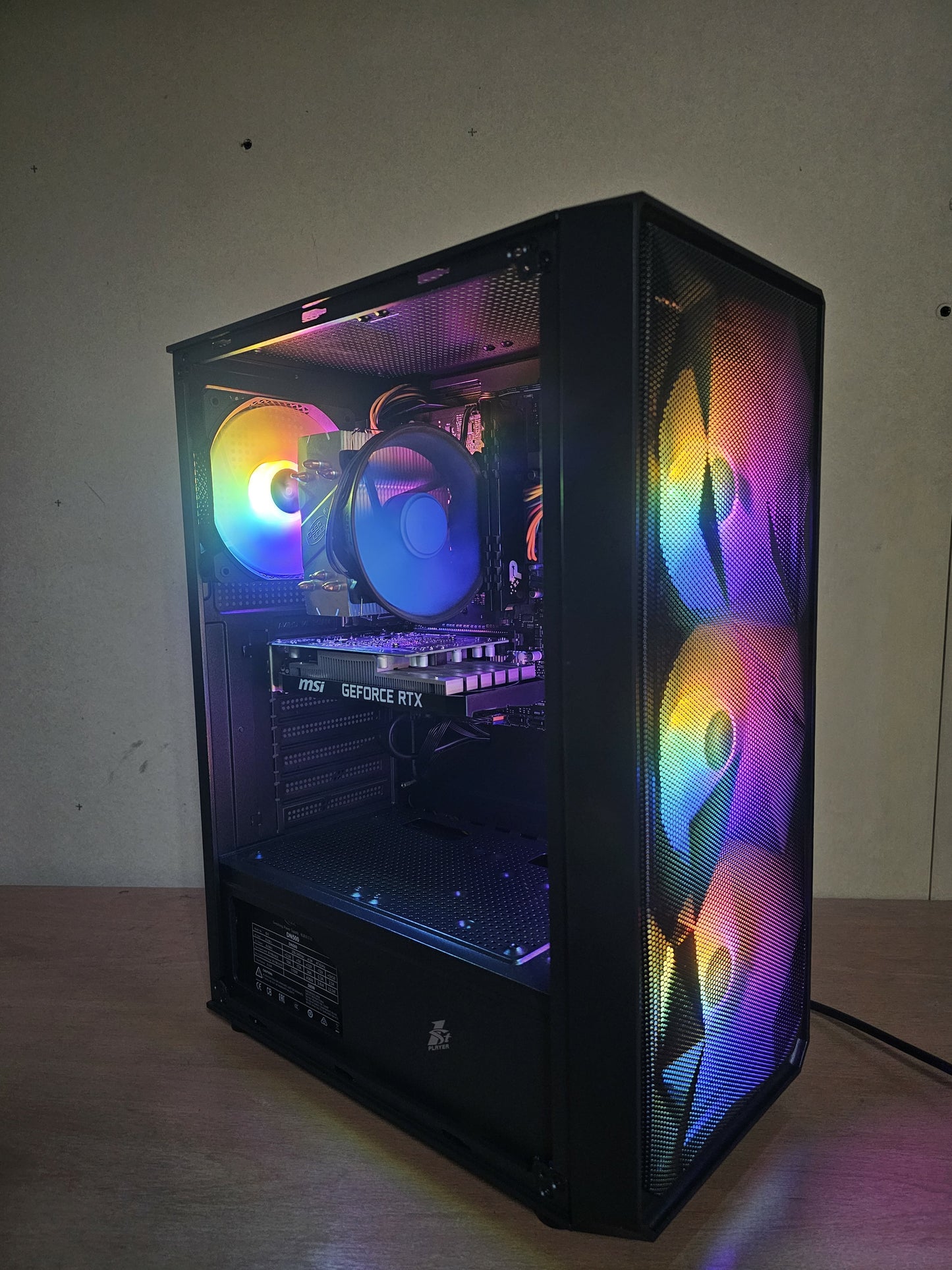i5 10400F + RTX 3050 - 1200ლ