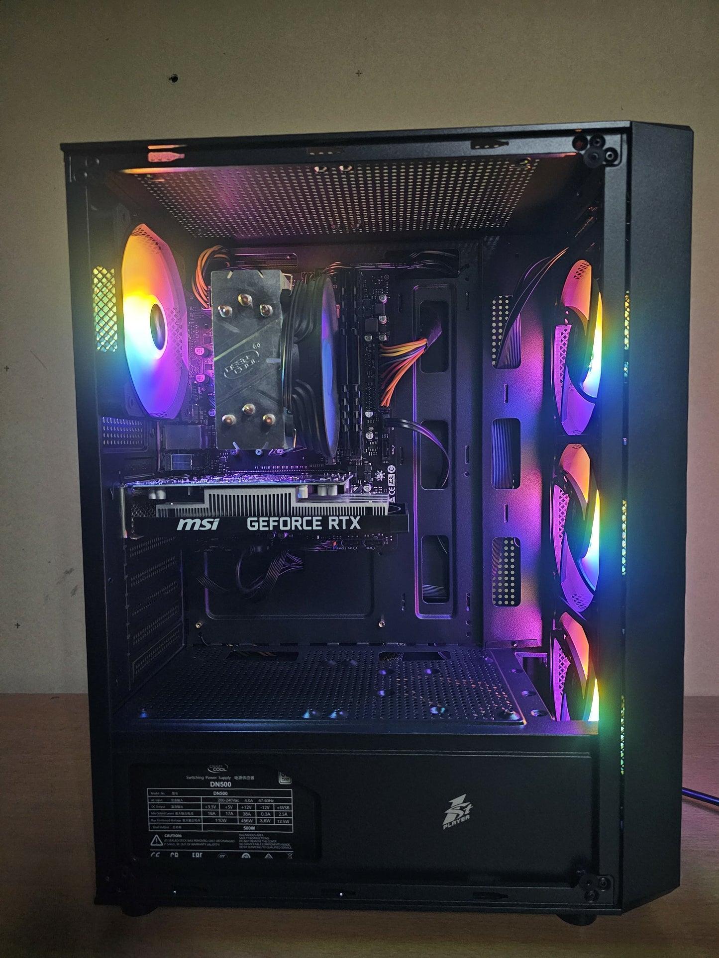 i5 10400F + RTX 3050 - 1200ლ
