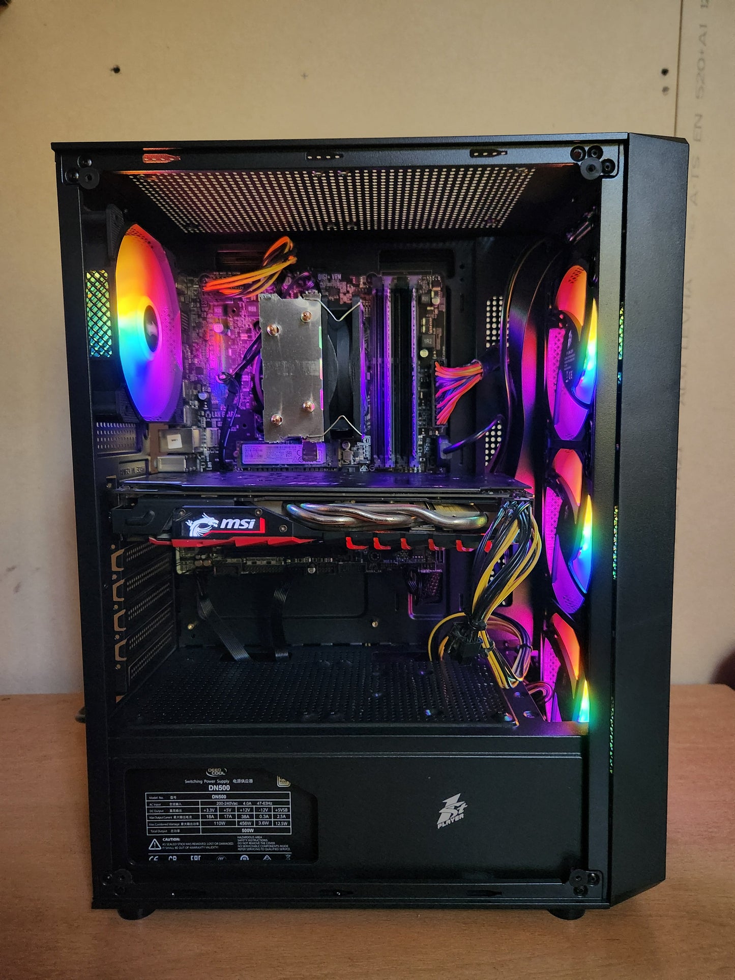 i5 6400 + RX 480 8GB - Gaming PC / კომპიუტერი